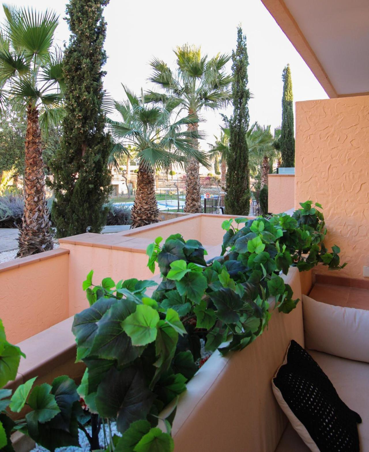 Quite & Relaxing Private Apartment For 2-6 Pers - Golf & Pool Resort - Murcia Exterior foto